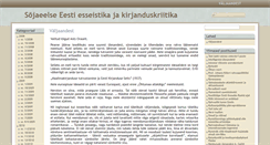 Desktop Screenshot of kirjandusarhiiv.net